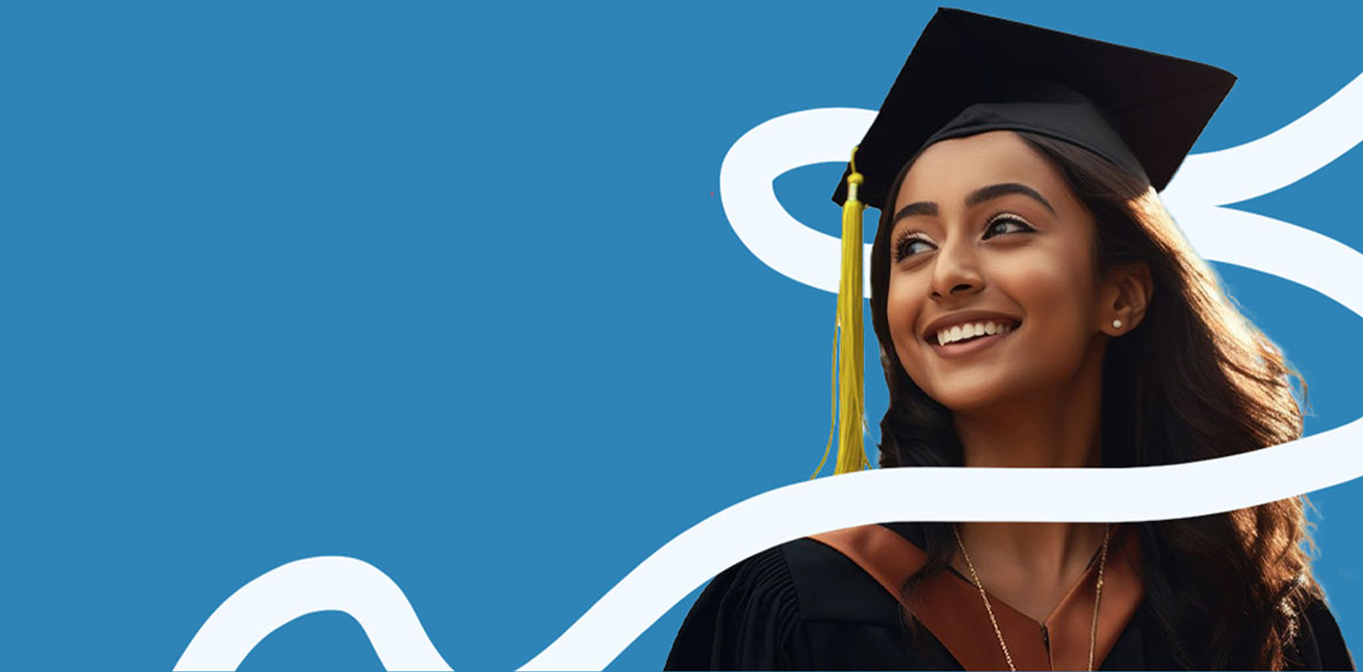 Banner showing promotional graphic